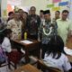 MENTERI Pendidikan Dasar dan Menengah, Prof Abdul Mu’ti dan Anggota Komisi X DPR RI, dr Sofyan Tan Abdul Mu’ti saat melakukan kunjungan ke Yayasan Perguruan Sultan Iskandar Muda (YPSIM) Medan, Sabtu (23/11). Waspada/Yuni Naibaho