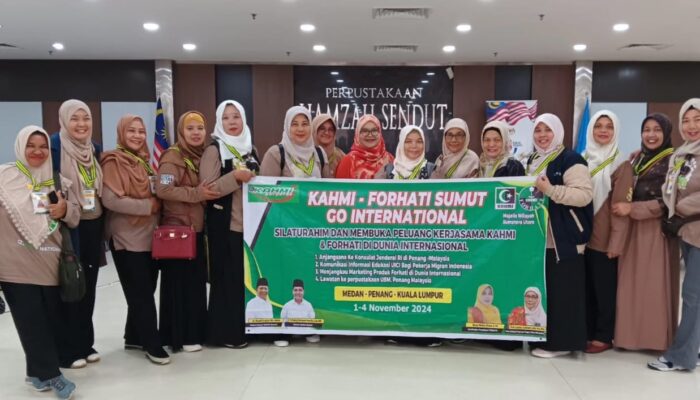 Perpustakaan Hamzah Sendut USM Malaysia Sambut Hangat Lawatan Pengurus Forhati Sumut