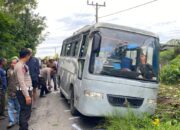 Bus Sekolah Terbalik, 1 Pelajar Tewas 3 Luka-luka