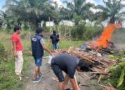 Polres Binjai Gerebek Barak Narkoba, 5 Pria Diamankan