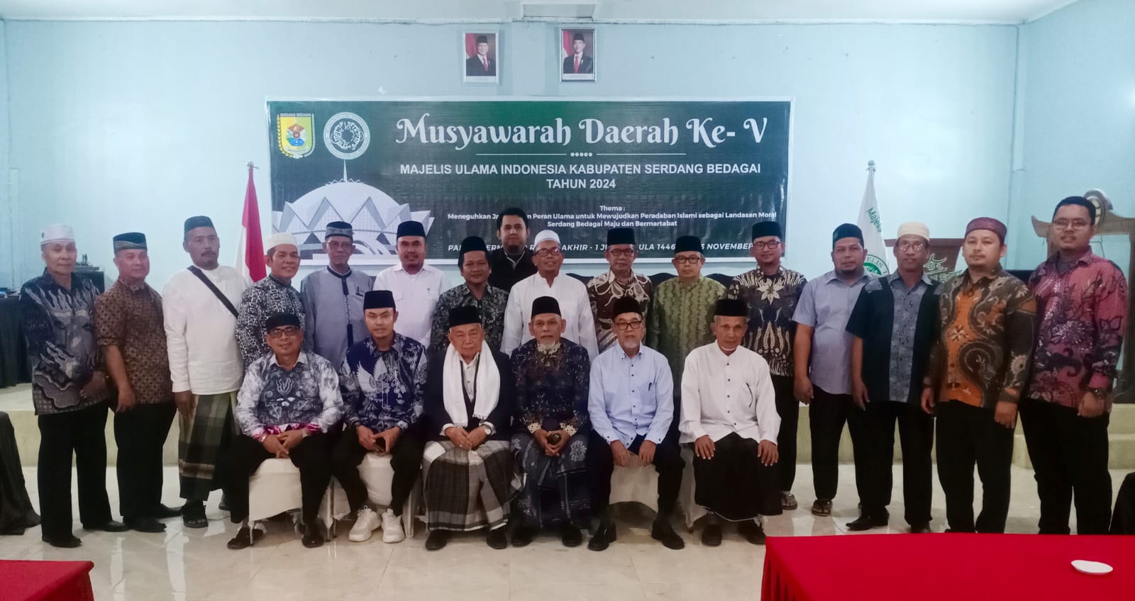 H Hasful Huznain Kembali Pimpin MUI Sergai