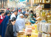 Kunjungi Pasar MMTC Pancing, Asri Ludin Tambunan Serap Aspirasi Pedagang