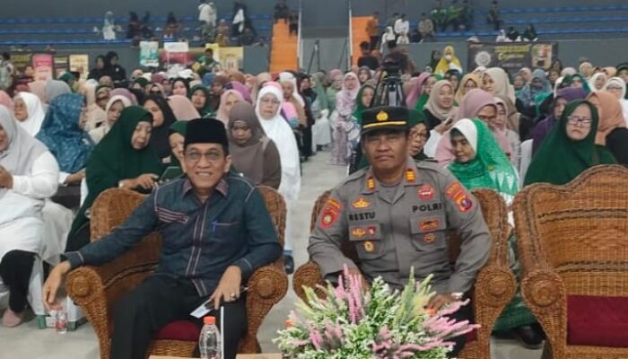 Kapolsek Sianțar Timur Wakili Kapolres Hadiri Tabligh Akbar