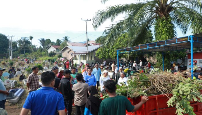 RHS Sumbangkan Tanah Wakaf 1 Rante Untuk Masyarakat Muslim Di Kec. Siantar