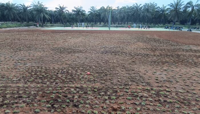 Keren, Alun-alun Sergai Tambah Fasilitas Lapangan Mini Soccer