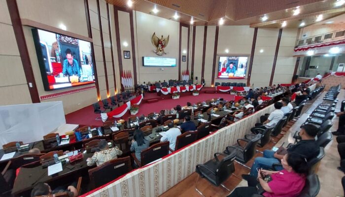 Paripurna Perdana, DPRD Medan Umumkan Fraksi Dan Susunan Komposisi Personalia