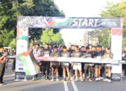 Kegiatan Amal Run For Palestine Berlangsung Penuh Semangat