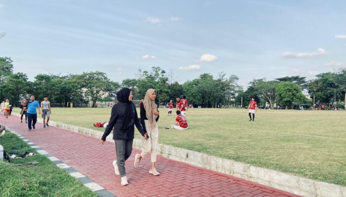 Pasca Revitalisasi, Taman Cadika Kian Memesona, Antusiasme Masyarakat Berkunjung Sangat Tinggi