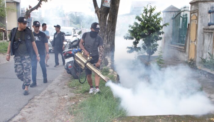 HIRO Targetkan Fogging Ke 10.100 Rumah Warga Medan