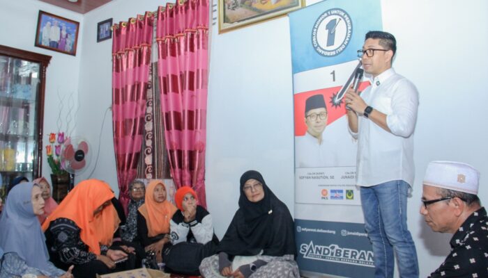 Cabup Sofyan Nasution: Tiga Hal Jadi Fokus Utama Atasi Persoalan Keamanan