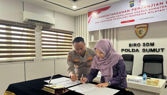 Poldasu – Himpunan Psikologi Indonesia Wilayah Sumut Jalin Kerja Sama