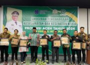 Semangat Hari Pahlawan, PLN UIP SBU Raih Penghargaan K3 Dari Pemprov Aceh