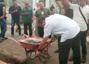 Asri Ludin Tambunan Dan Warga Cor Bahu Jalan Amri Tambunan Di Sunggal