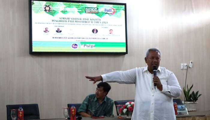 FP USU Gelar Seminar Nasional Hasil Pengabdian Pada Masyarakat XI Tahun 2024