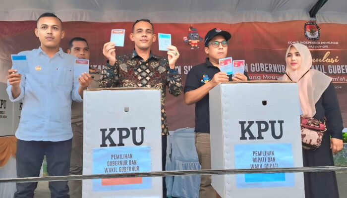 KIP Pidie Gelar Simulasi Pemungutan Dan Perhitungan Suara Pilkada 2024