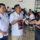 KETUA Umum Relawan Persatuan Nasional (RPN)(tengah) saat diwawancarai media di acara syukuran dan nobar pelantikan Presiden Prabowo Subianto dan Wakil Presiden Gibran Rakabuming Bumi Raka pada 20 Oktober 2024 di Seulawah Kopi, Medan. Waspada/ist