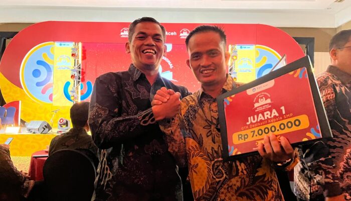 Heri Sukanda, Kepala SMPN Kota Subulussalam Kasek Terbaik Di Aceh Versi BGPA