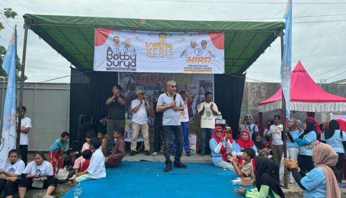 Ribuan Warga Medan Deli Ikuti Senam HiRO Bersama Yasyir Ridho Loebis