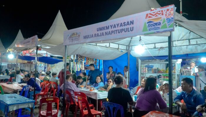 Ratusan UMKM Meriahkan Kampanye Akbar Bobby Nasution-Surya Di Toba