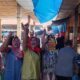 Blusukan Ke Pasar Pagi, Paslon SAH Disambut Yel-yel Menang
