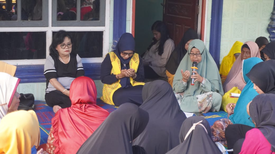 Gabungan Perwiritan Tapian Dolok Doakan Paslon RHS -AZI Menang