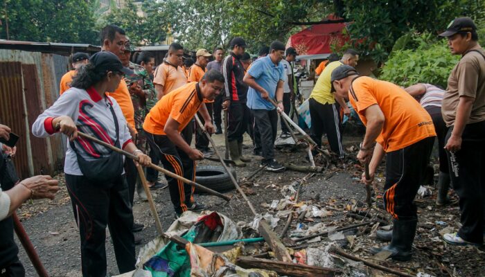 Pemko Medan Apresiasi Aksi Bersih Sungai Yang Diinisiasi Polrestabes Medan