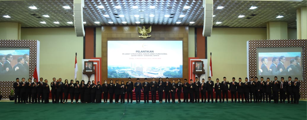 Indra Iskandar Lantik 28 Pejabat Di Lingkungan Setjen DPR RI
