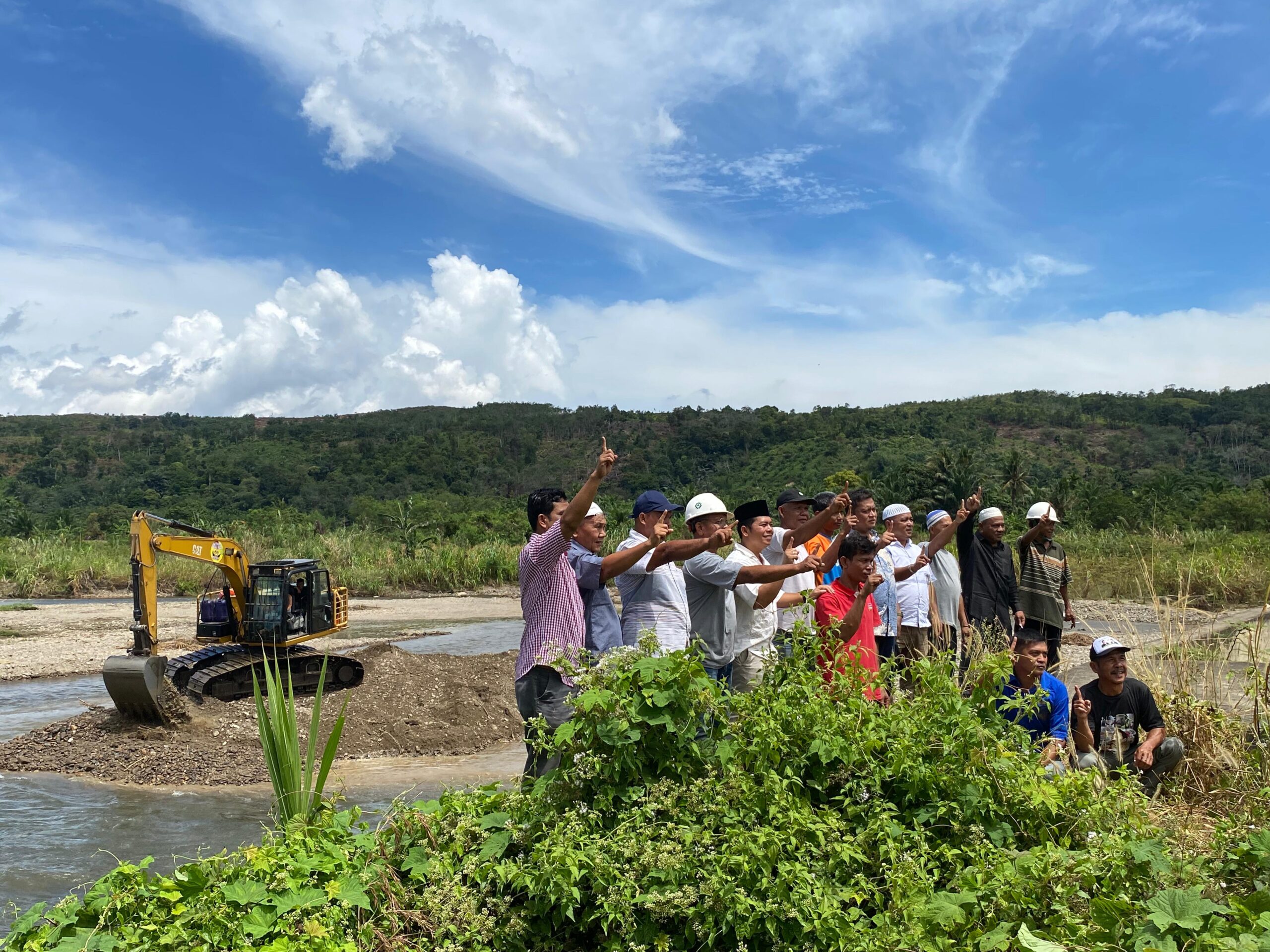 Perbaiki Saluran Irigasi, PMA-AFN Bertekad Perhatikan Nasib Petani