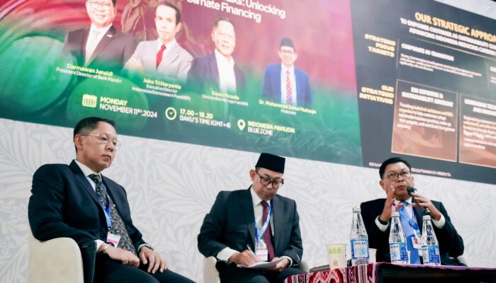 Bank Mandiri Mantapkan Komitmen Ekonomi Berkelanjutan pada COP 29 di Azerbaijan