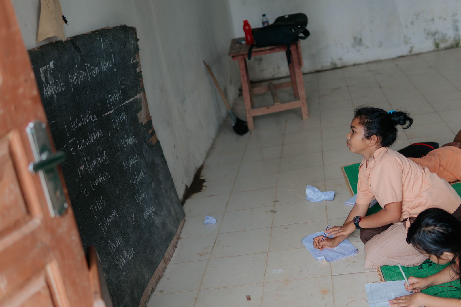Pemkab Langkat Anggarkan Rp150 Juta Rehab SDN 056427 Adin Tengah