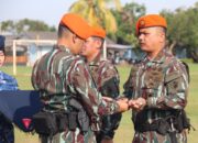 Jhon H Siregar Terima Tongkat Komando Komandan Batalyon Komando 469 Kopasgat