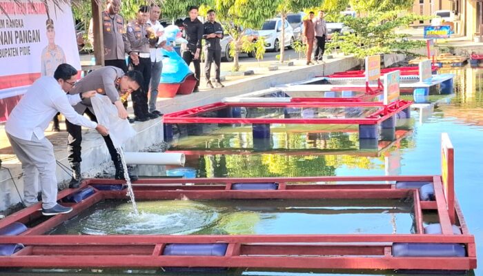 Polres Pidie Terus Galakkan Ketahanan Pangan