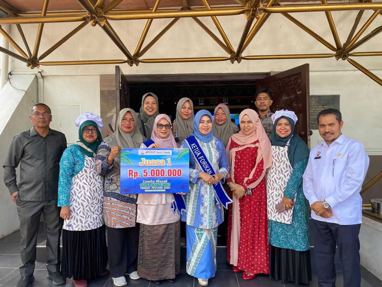Kota Sabang Raih Juara 1 lomba Masak Serba Ikan