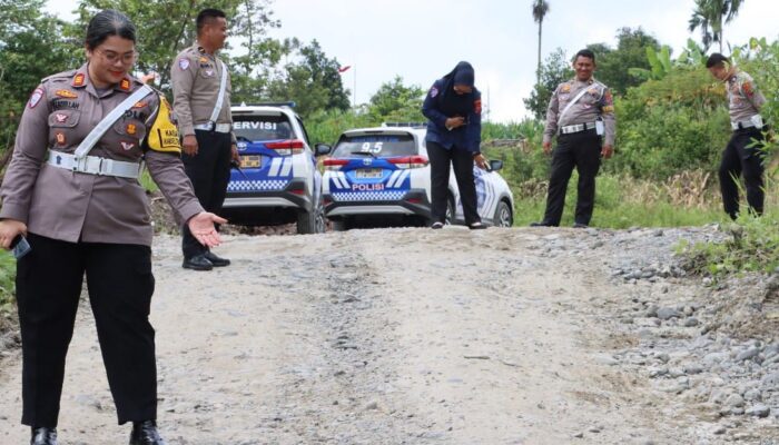 Kesiapan Operasi Lilin Toba, Sat lantas Polres P.Siantar Survei Jalur Alternatif