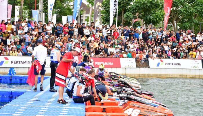 Hari Ke-4 Aquabike 2024 Di Samosir Berlangsung Meriah