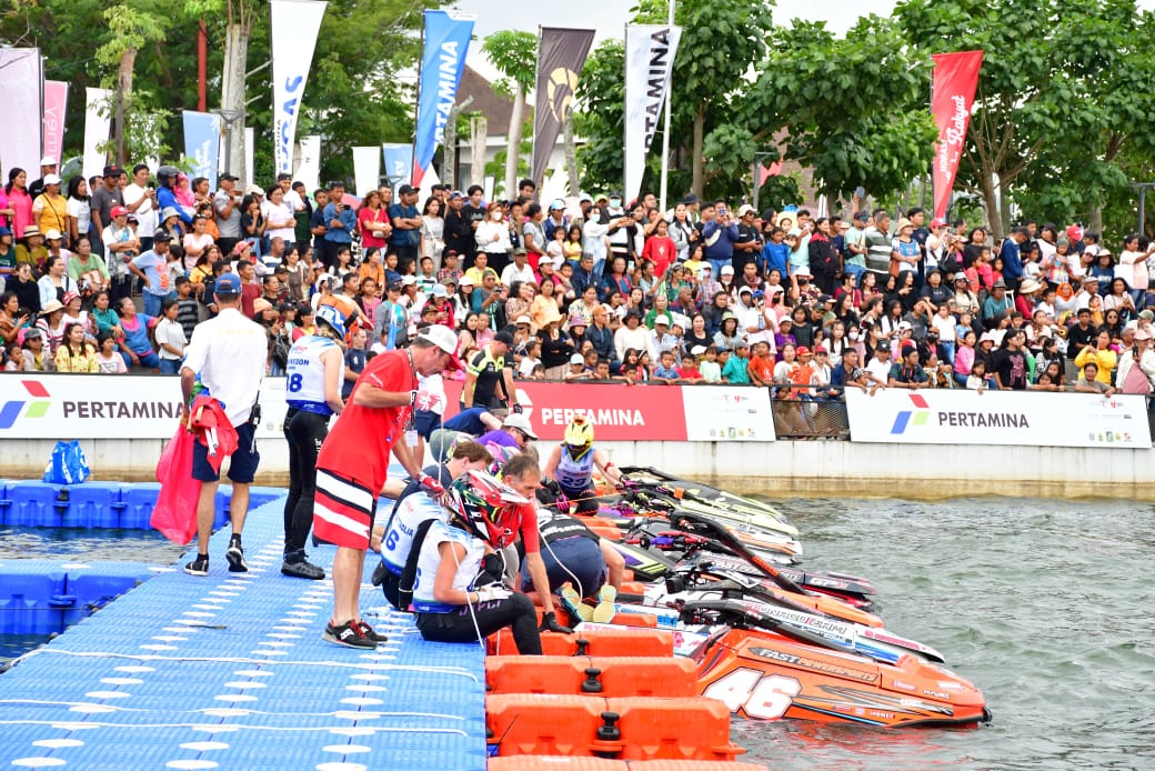 Hari Ke-4 Aquabike 2024 Di Samosir Berlangsung Meriah
