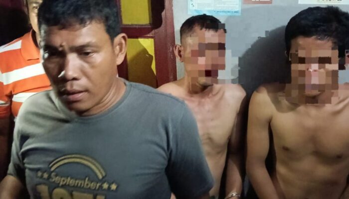 Polsek Sianțar Marihat Amankan 2 Pencuri Dari Amukan Warga