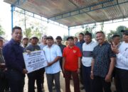 RHS Penuhi Janji, Serahkan Uang Pembelian Tanah Wakaf Pemakaman Muslim Di Kecamatan Siantar