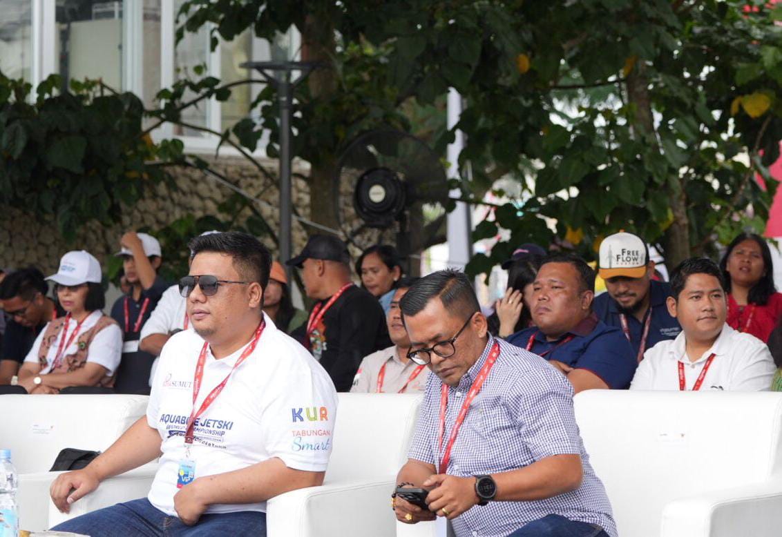 Vandiko Gultom Saksikan Final Aquabike Jetski 2024 Di Samosir