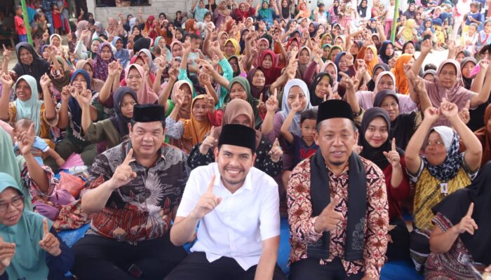 Dibantu Kuliah Gratis, Warga Nagori Manrayap Dukung RHS-AZI