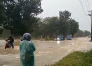 Jalan Lintas P. Siantar-Medan Banjir, Lalu Lintas Macet Total