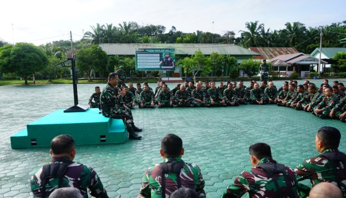Dandim Aceh Tamiang Minta Para Anggota Tingkatkan Kualitas Kinerjanya