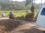 Ditangani PUPR, Jalan Putus Di Mane Kembali Normal