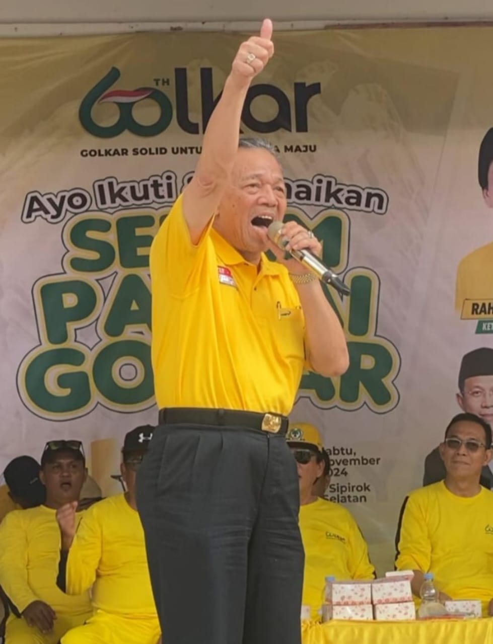 Kader Golkar Wajib Menangkan Paslon No 1 Di Pilkada Tapsel