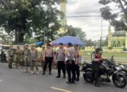Polres Langkat Patroli Bersama TNI, Satpol PP Dan Dishub 