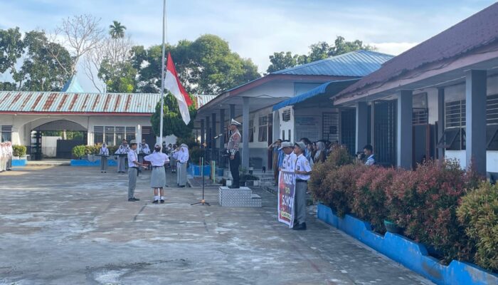 Polres Simalungun Edukasi Disiplin Berlalu Lintas Di SMK Negeri 1 Siantar