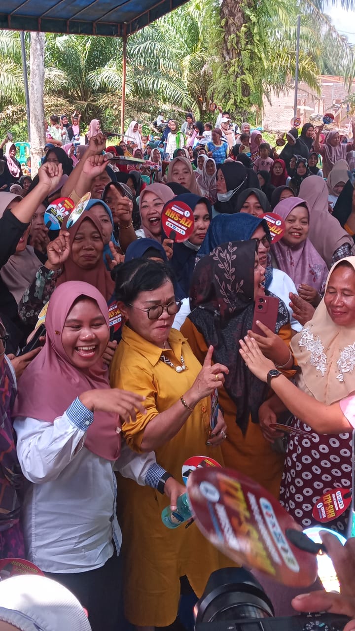 Perempuan Di Kecamatan Bandar Siap Untuk Menangkan Pasangan RHS-AZI