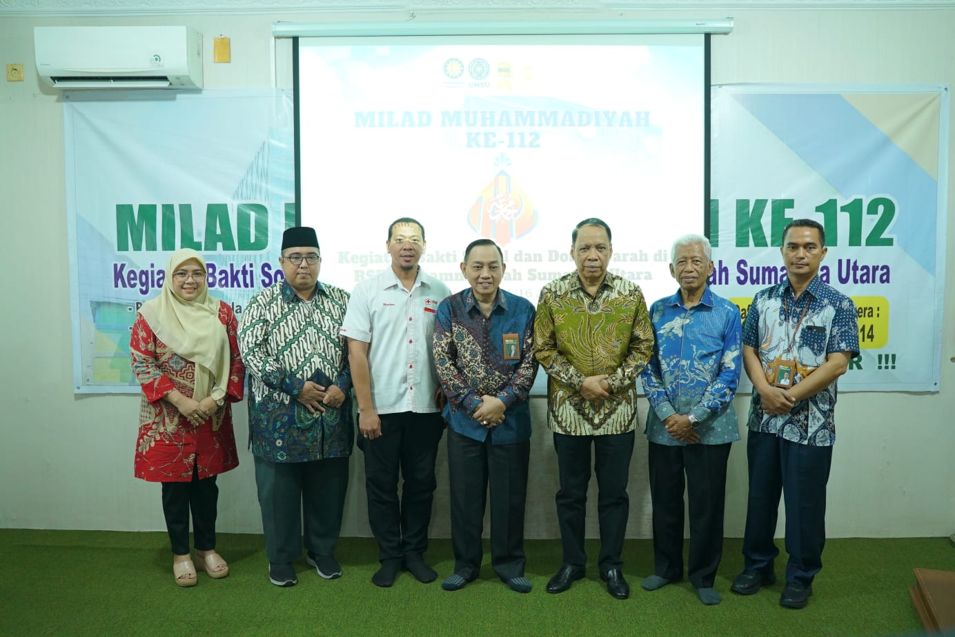 RSU Muhammadiyah Sumut Gelar Baksos Dan Donor Darah