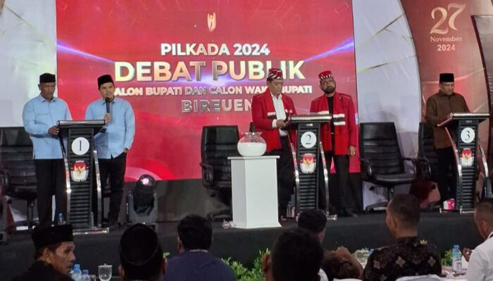 Materi Debat Cabup Bireuen Disapu Habis Oleh Pasangan Mu’Min