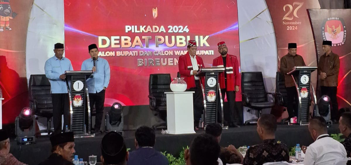 Materi Debat Cabup Bireuen Disapu Habis Oleh Pasangan Mu'Min